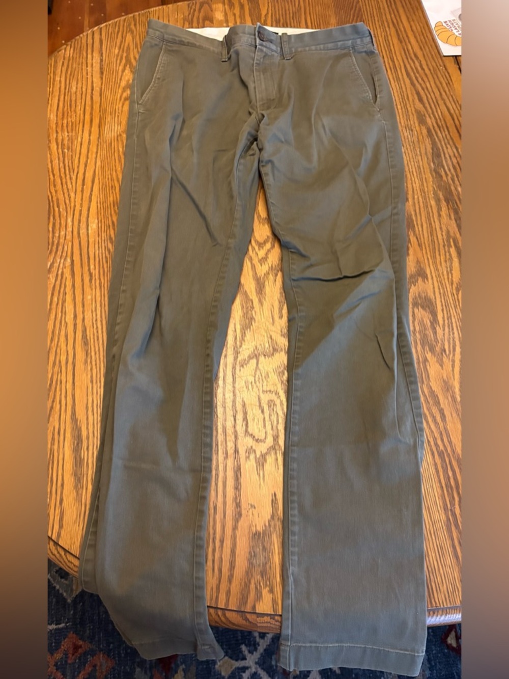 J. Crew Olive Chinos for Men